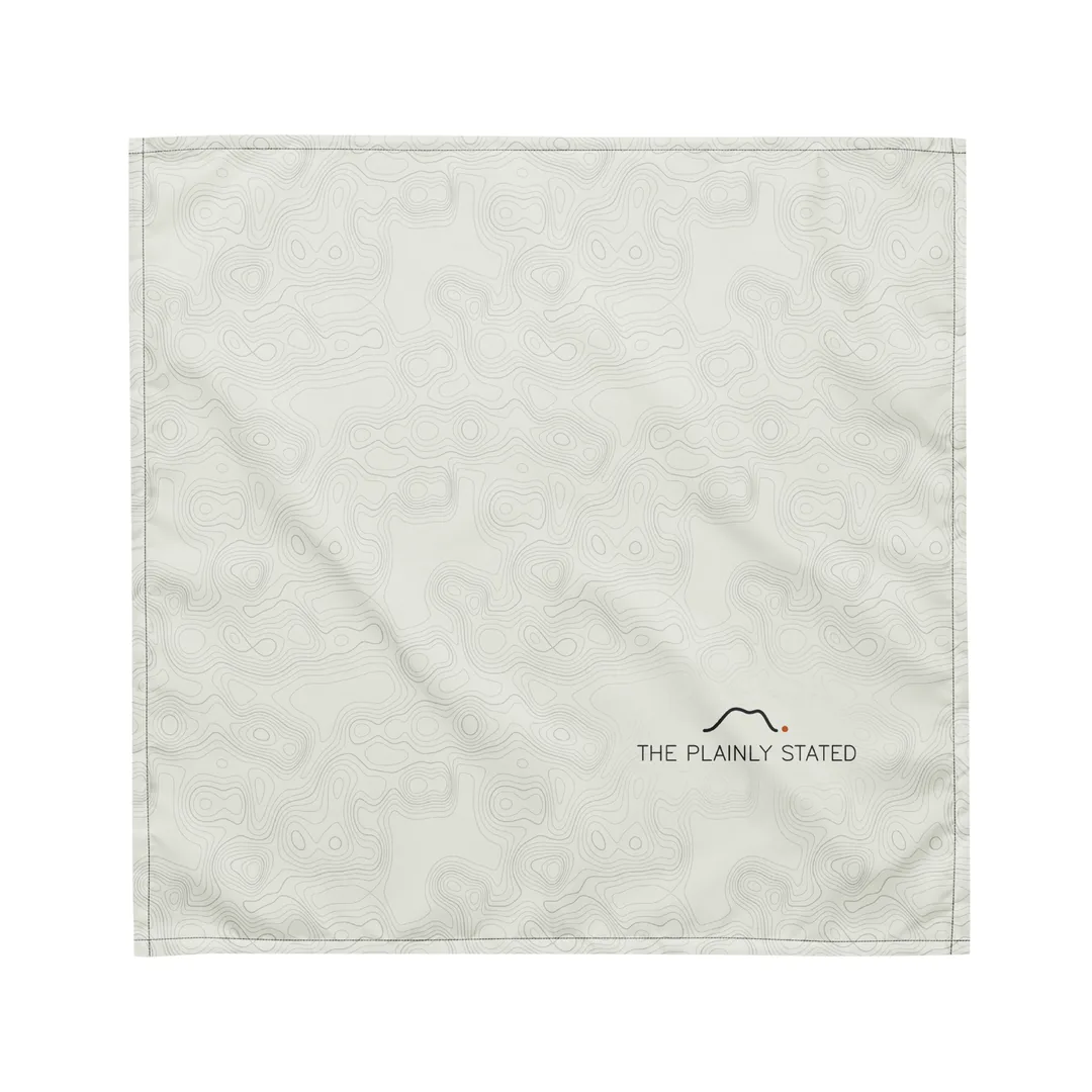 Contour Bandana, front
