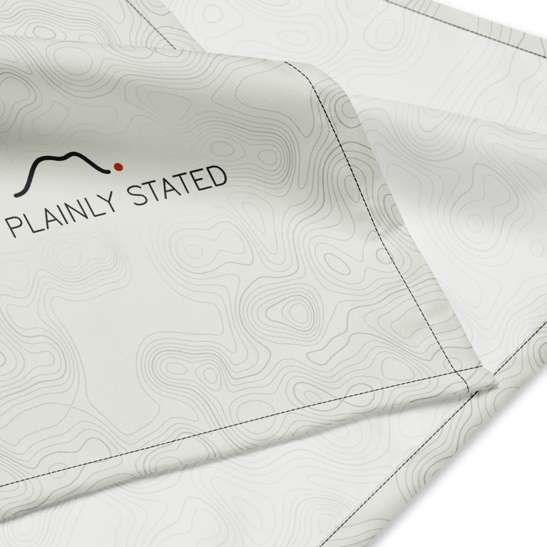 Contour Bandana, front, Product details