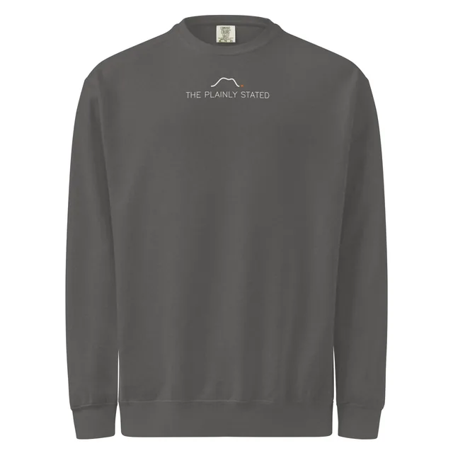 The Plainly Stated Crewneck