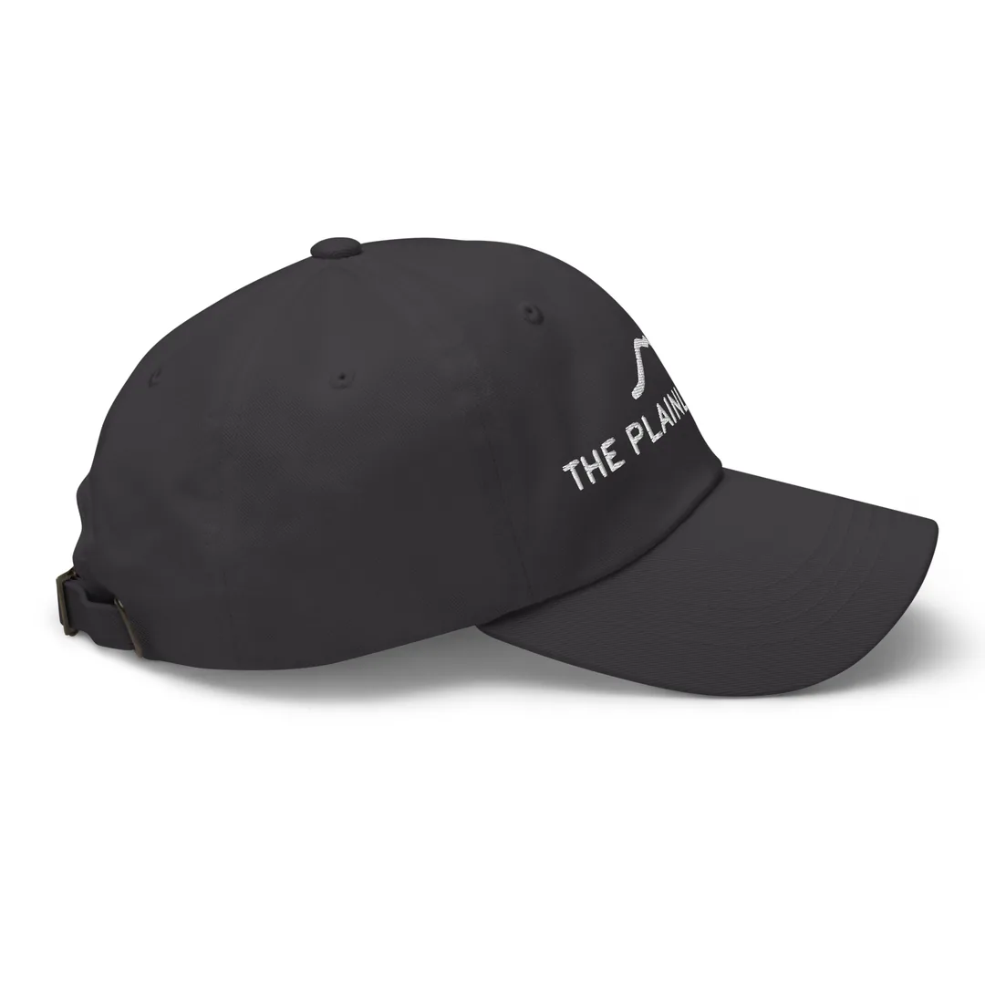 The Plainly Stated Cap, embroidery front large, Right Side