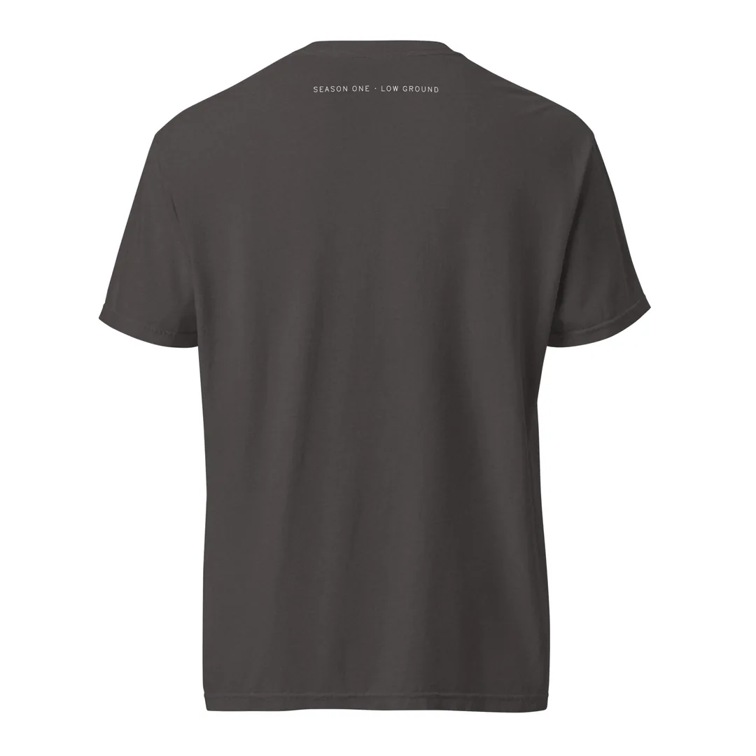 The Plainly Stated Tee, front, Back